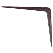 Кронштейн угловой с ребром 250 х 300 мм, коричневый  Сибртех 94027