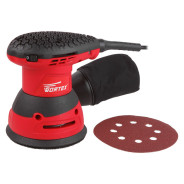 Эксцентриковая шлифмашина в кор. (500 Вт, 125 мм., 6000 - 13000 кол/мин, регул. об.)  ...WORTEX RS1235E01319