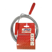 Трос для прочистки канализационных труб 5мм х 3м   H-D HD-25001