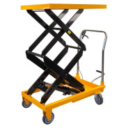 Тележка для перевозки агрегатов гидравлическая г/п 300кг (h min 350мм, h max 1285мм, платформа 820х5...JCB JCB-TP04001