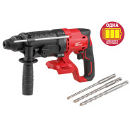 Перфоратор аккумуляторный CRH 1824, 18В, 2.4 Дж, без АКБ, вес 2.6 кг  ...WORTEX CRH18243003