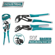 Клещи переставные 250 мм  TOTAL THTJ381006