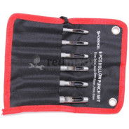 Набор пробойников, 6пр.(3-8мм), на полотне  Forsage F-3691