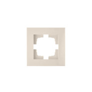 Рамка 1-местная бежевая, Стиль новый  BYLECTRICA ЮЛИГ.735212.551беж