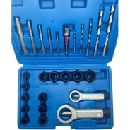 Экстракторы для извлечения обломанных болтов, гаек и шпилек, набор универсальный 26пр. 42CrMo  ...H-D HD-06037