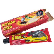 Клей от крупных грызунов и насекомых КАПКАН (туба 135 г)  ИП Ермаков А.Ю  4607046922042