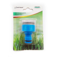 Присоединительный адаптер-насадка на домовой кран 3/4" (18 мм.) с переходником на 1/2" (12...UNITRAUM UN-1205