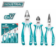 Набор шарнирно-губцевого инструмента   (3 шт)TOTAL THT2K0301