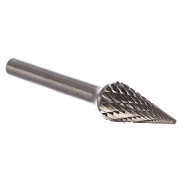Твердосплавная борфреза тип М (конусообразная) диаметр 12 мм., длина 25 мм., хвостовик 6 мм.  ...MESSER M1225M06