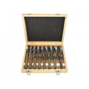 Сверла по металлу и дереву NWKA 14-25.5mm (набор 8шт.)  GEKO G38115