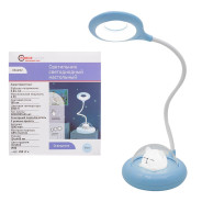 Светильник светодиодный настольный 1200mah (голубой)  FORCEKRAFT FK-DEA6122