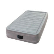 Надувная кровать Twin Comfort-Plush  99х191х33 см. встр. электрич. насос  ...INTEX 67766