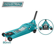 Домкрат гидравлический подкатной 3т (h min 85мм, h max 515мм)  TOTAL THT10834