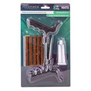 Набор инструментов для ремонта шин 8пр.(шило,протяжка,шнуры-5шт,клей), в блистере  ...Rock FORCE RF-904T8