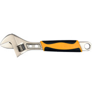 Ключ разводной с обрезиненой ручкой 300mm  VOREL 54073