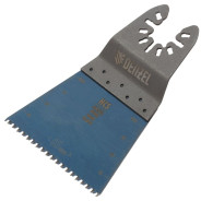 Насадка для МФИ режущая прямая, HCS, по дереву, ламинату, 65 х 1.8 мм, крупный зуб  ...DENZEL 782313