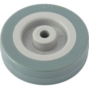 Колесо хозяйственное, диаметр 75 мм  Сибртех 68702