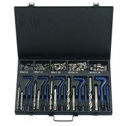 Набор ремонтных футорок со свёрлами, метчиками и воротками 130пр.  ...Force 9130U1