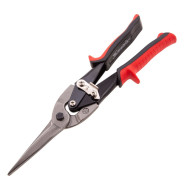 Ножницы по металлу, удлиненные, 285 мм, пряморежущие, обрезиненные рукоятки  ...Matrix 78341