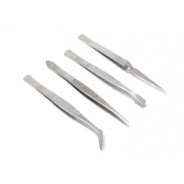 Набор пинцетов 4пр.(L-120мм)  Forsage F-69414