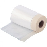 Пленка защитная с клеящей лентой, 1400 мм х 15 м  Matrix 88751