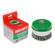 Щетка для шлифовальной машины "чашка" косичка 75mm усиленная  ...ВОЛАТ 81040-75