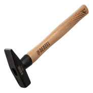 Молоток слесарный, 400 г, кованый квадратный боек, буковая рукоятка  ...DENZEL 10428