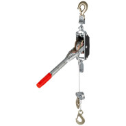 Лебедка рычажная, тяга - 2 т, подъем - 0.8 т, одинарное храповое колесо  ...Matrix 52220