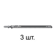 Пилка лобзиковая по дереву, T344D, 3 шт.,  BOSCH 2608637944