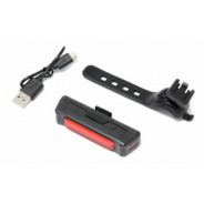 Фонарь LED задний велосипедный (красный, 5 режимов)  Forsage FB-2261(R)