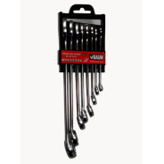 Набор ключей комбинированных 75 гр. в пласт.держ. 8 пр. 8мм  - 19 мм  ...BAUM 40-08МР