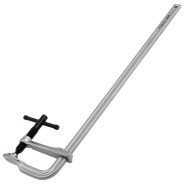 Струбцина F-образная, 80x400mm, кованая  DENZEL 20467