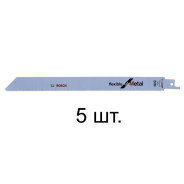 Пилка сабельная по металлу, S1122EF, 5 шт.,  BOSCH 2608656020