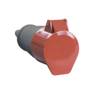 Розетка силовая 32А 380В 5 pin 3P+PE+N IP44,  РФ 33960