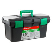 Ящик для инструмента пластмассовый 49x27.5x24 см (19") с лотком  ...ВОЛАТ 20237