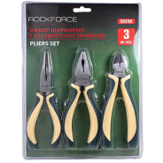 Набор шарнирно-губцевого инструмента 3пр. 6''-150мм(бокорезы, плоскогубцы, утконосы), в блистере  ...Rock FORCE RF-5034B