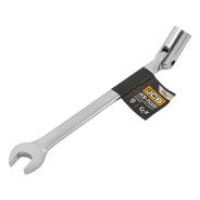 Ключ рожково-торцевой шарнирный 15 мм  JCB JCB-75215F