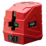 Нивелир лазерный ПЛ 4-ЗЕЛ (Зеленый / 20 м / 2 луча / 2АА / Сумка)  ...ELITECH 204853