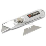 Нож универсальный в металлическом корпусе с запасными лезвиями 2шт,  ...Forsage F-5055P44