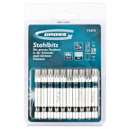 Набор бит TORX 40х50, сталь S2, 10 шт.  Gross 11473