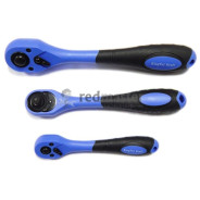 Трещотка с прорезиненной противоскользящей рукоятью 1/2 (72зуб.)  ...KINGTUL KT-602301K