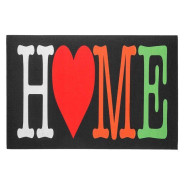 Коврик придверный влаговпитывающий 40х60 см. "HOME-2"  PERFECTO LINEA 22-140602