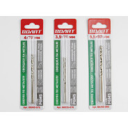 Сверло по металлу 4.5х47х80мм HSS,  ВОЛАТ 86045-080