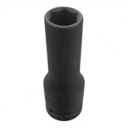 Головка торцевая ударная 3/4" 6гр. 17мм L100мм для литых дисков (тонкостенная, d26мм), CrMo  ...H-D HD-341706BLA