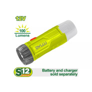 Фонарь аккумуляторный, 12В, БЕЗ АКБ,   DYLLU DTFLLI912