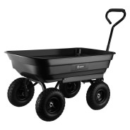 Садовая тележка-самосвал четырехколесная DEKO DKGT100Deko 085-2036
