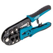 Клещи для обжима телефонных и компьютерных клеmm RJ45, 8P и RJ11/12, 6P  ...Gross 17719