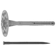Дюбель для теплоизоляции 10х120 mm с пласт. гвоздем (20 шт в карт. уп.)  ...STARFIX SMC6-28985-20