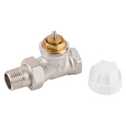 Кран вентильный для радиатора 1/2" прямой под термоголову  ...AV Engineering AVE298312