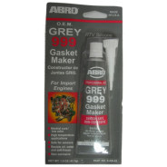 Герметик силиконовый СЕРЫЙ 85г  ABRO 9 AB